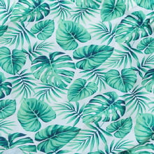 Palm Leaves Round Cooling Pet Mat